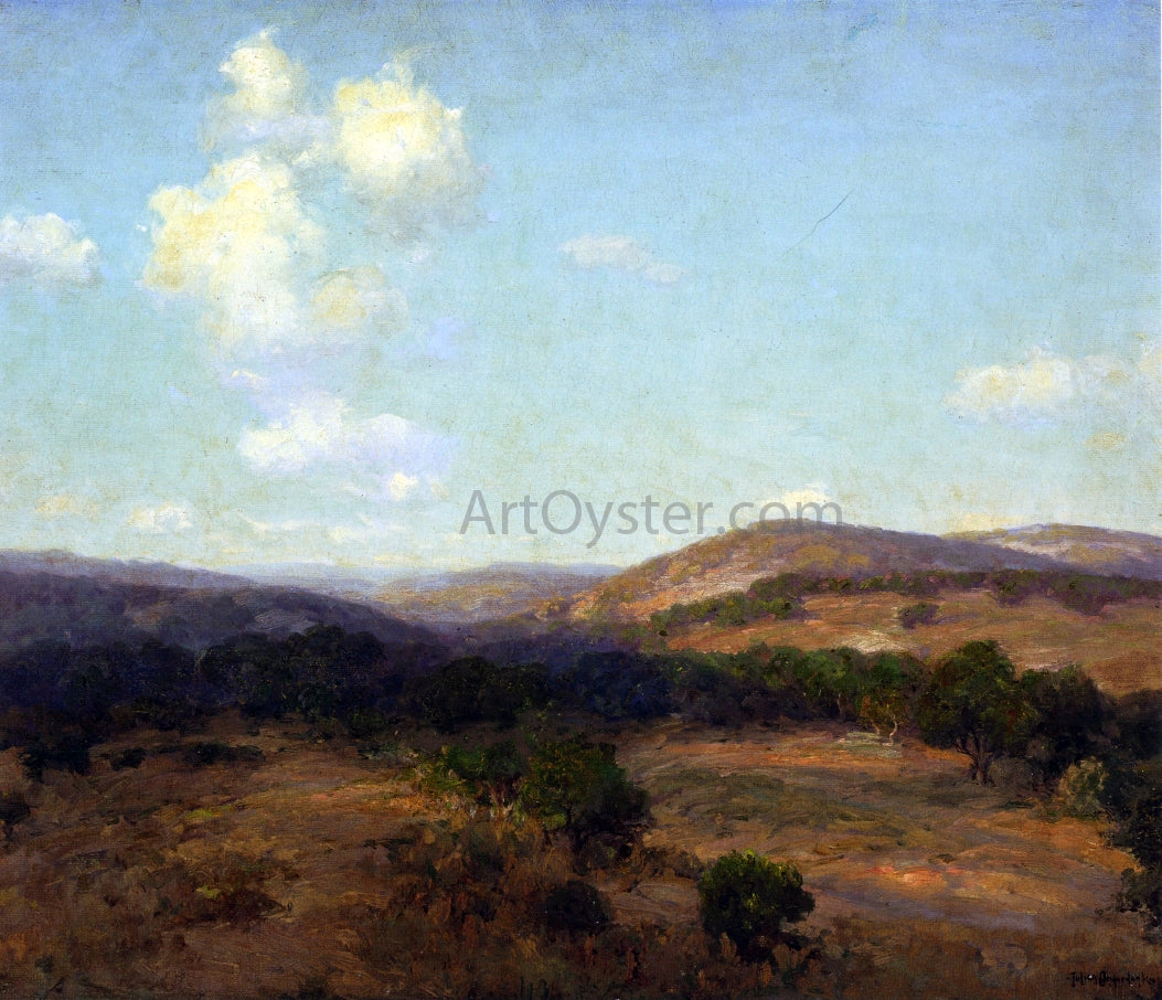 Julian Onderdonk Bandera Hills - Hand Painted Oil Painting