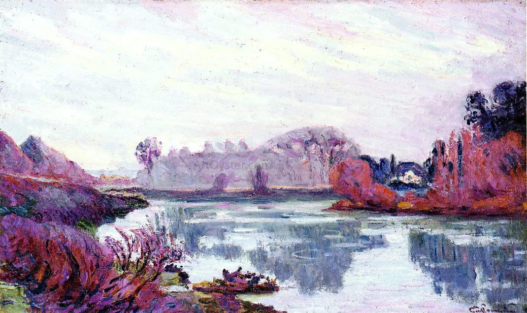 Armand Guillaumin Banks of the Marne in Winter - Hand Painted Oil Painting