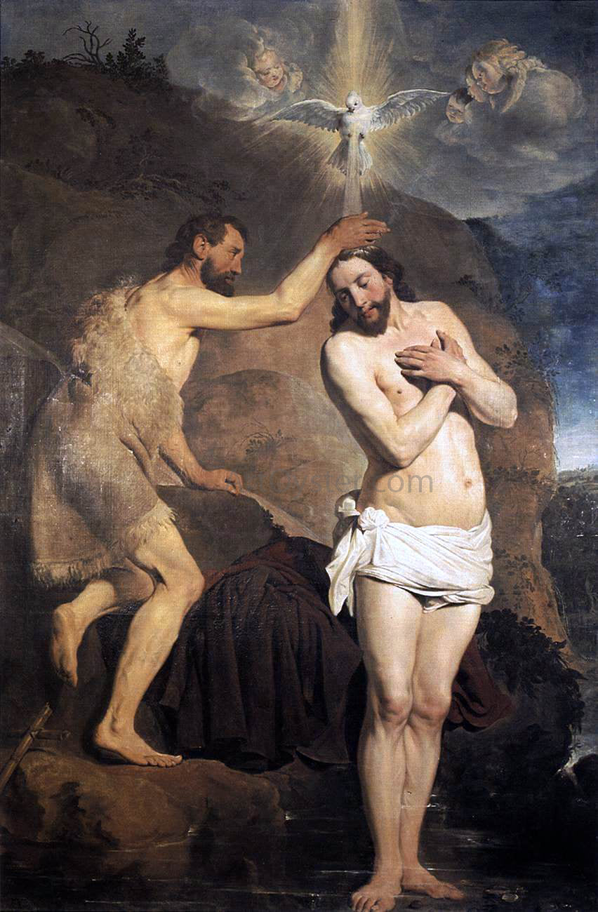 Pieter De Grebber Baptism of Christ - Hand Painted Oil Painting