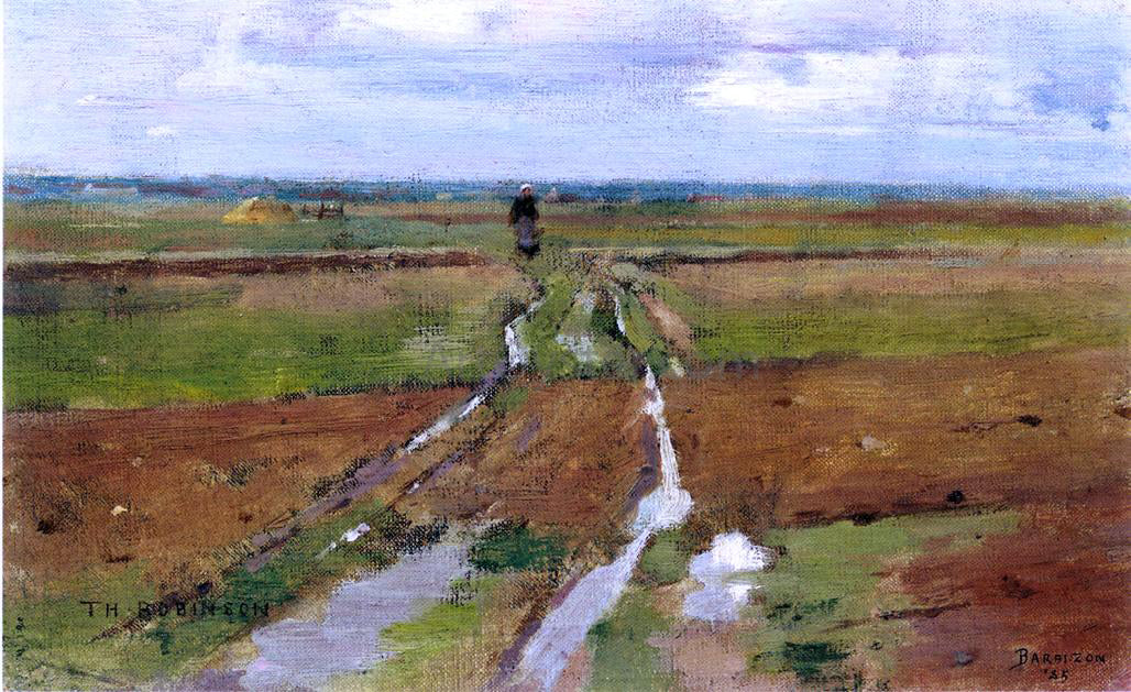 Theodore Robinson Barbizon - Hand Painted Oil Painting