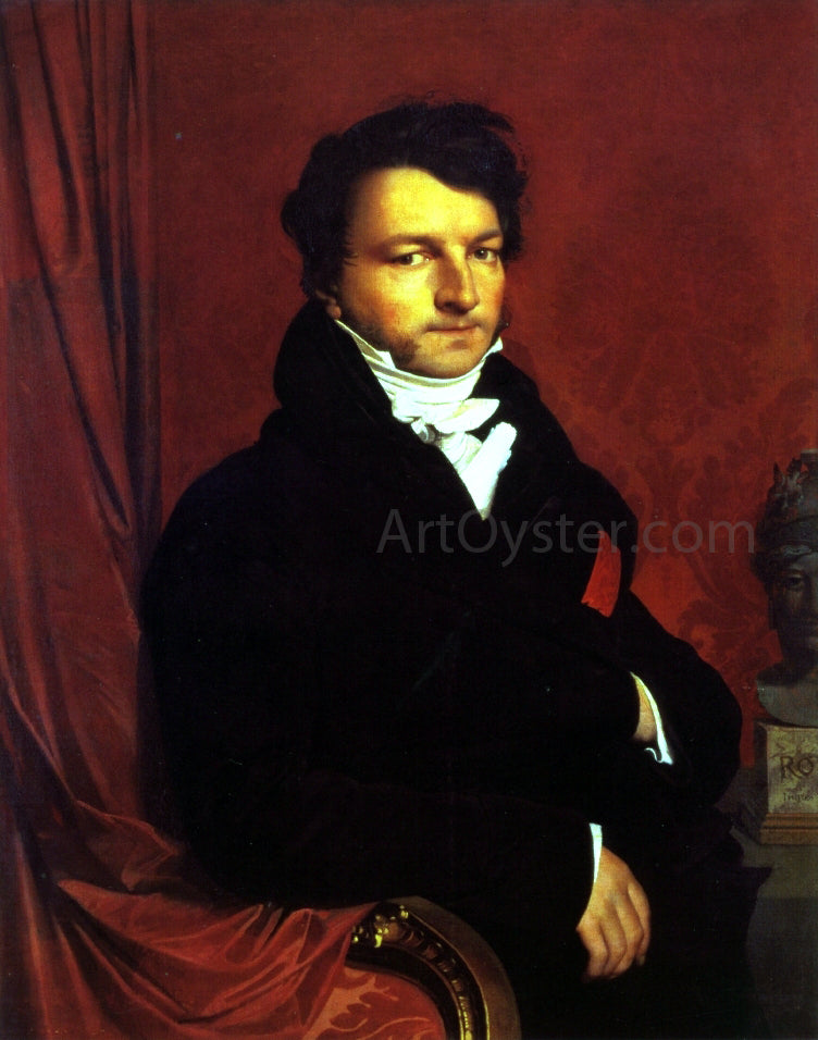 Jean-Auguste-Dominique Ingres Baron Jacques Marquet de Montbreton de Norvins - Hand Painted Oil Painting