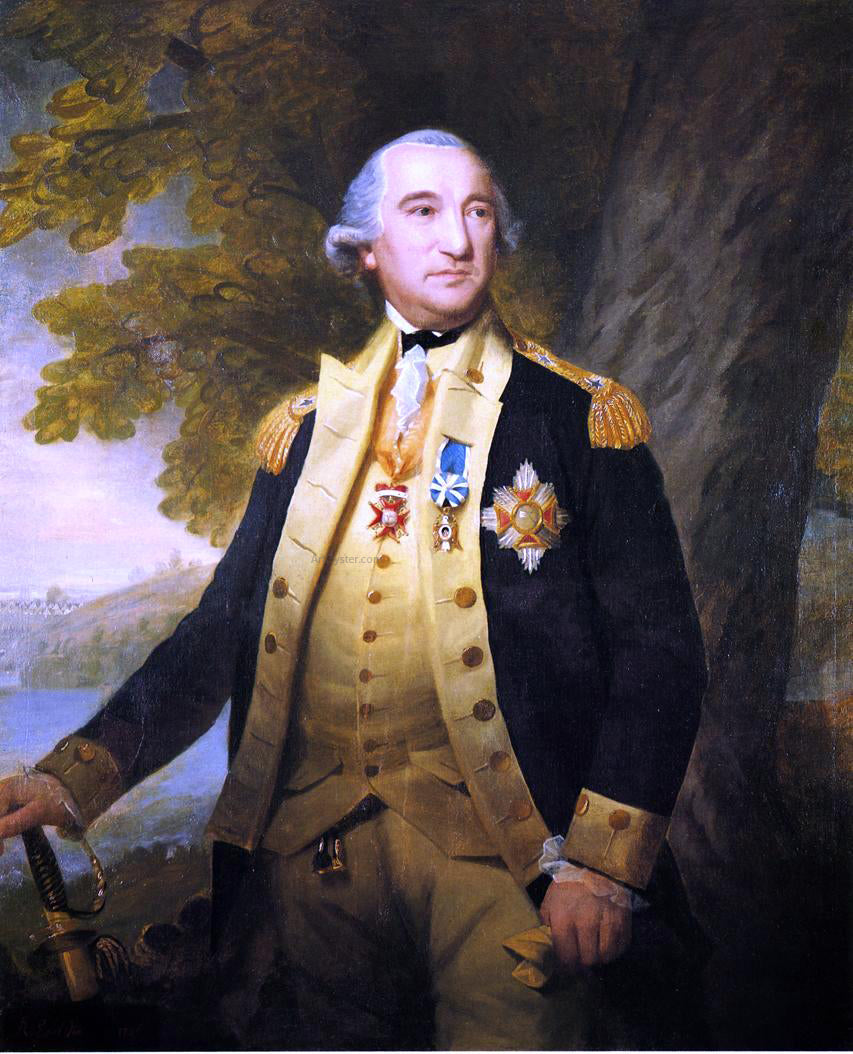 Ralph Earl Baron von Steuben - Hand Painted Oil Painting
