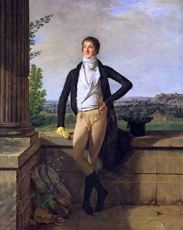 Martin Drolling Barthelemy Charles, Comte de Dreux-Nancre - Hand Painted Oil Painting