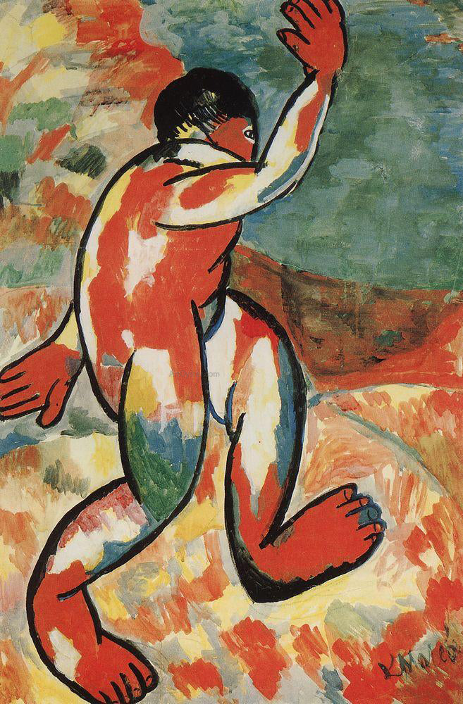 Kazimir Malevich Bather - Hand Painted Oil Painting