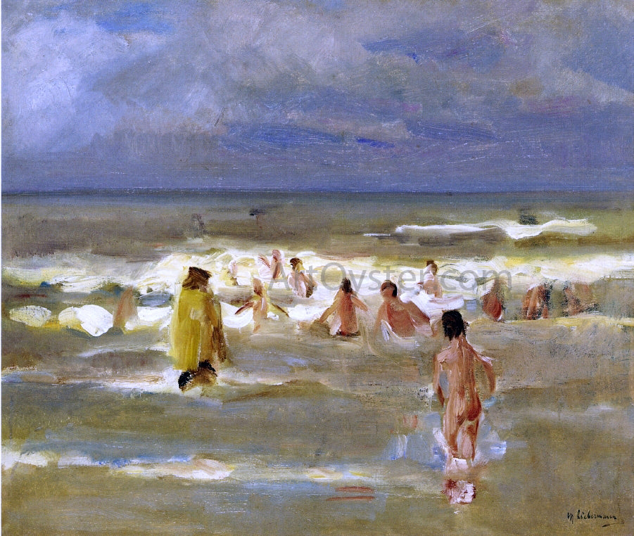 Max Liebermann Bathing Boys - Hand Painted Oil Painting