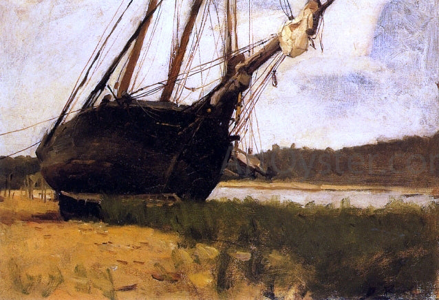 Dennis Miller Bunker Beached - Hand Painted Oil Painting