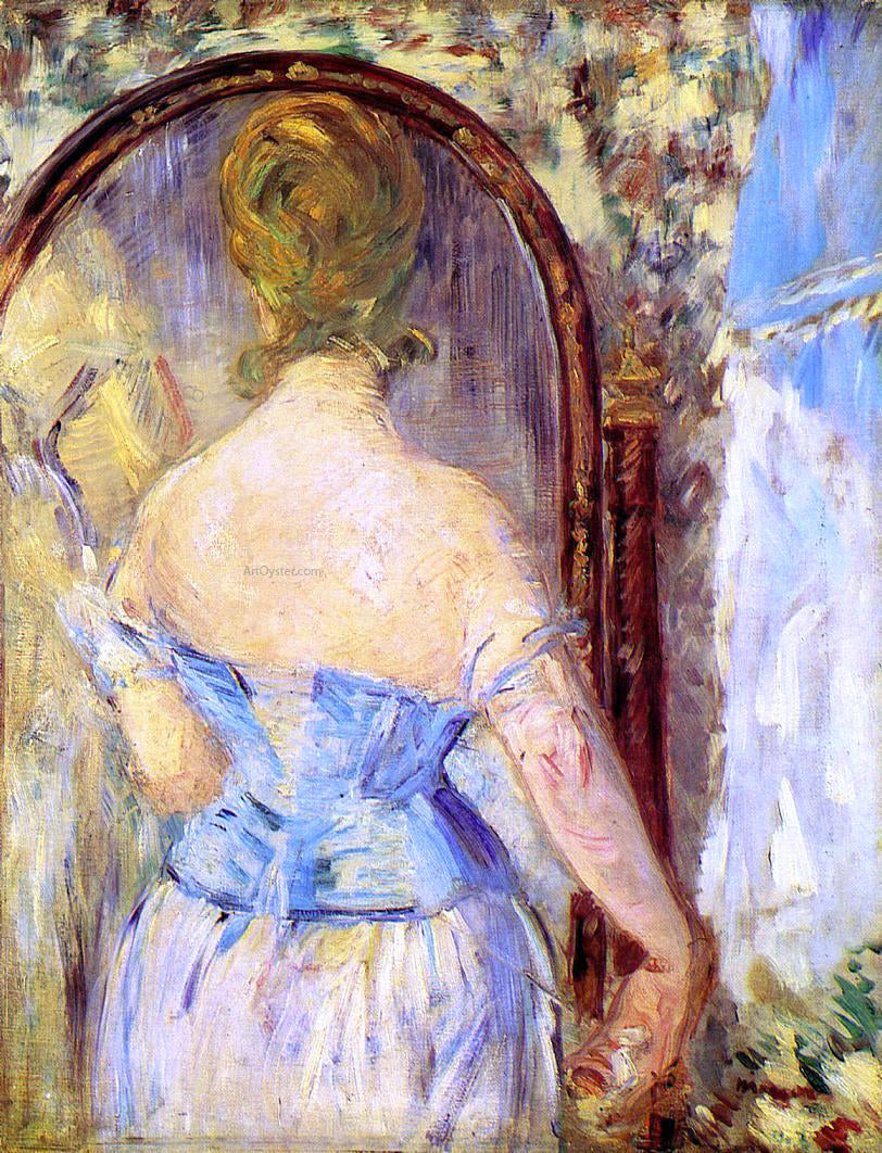 Edouard Manet Before the Mirror - Hand Painted Oil Painting