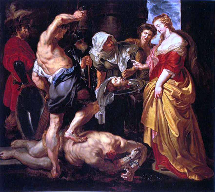 Peter Paul Rubens Beheading of St John the Baptist - Hand Painted Oil Painting