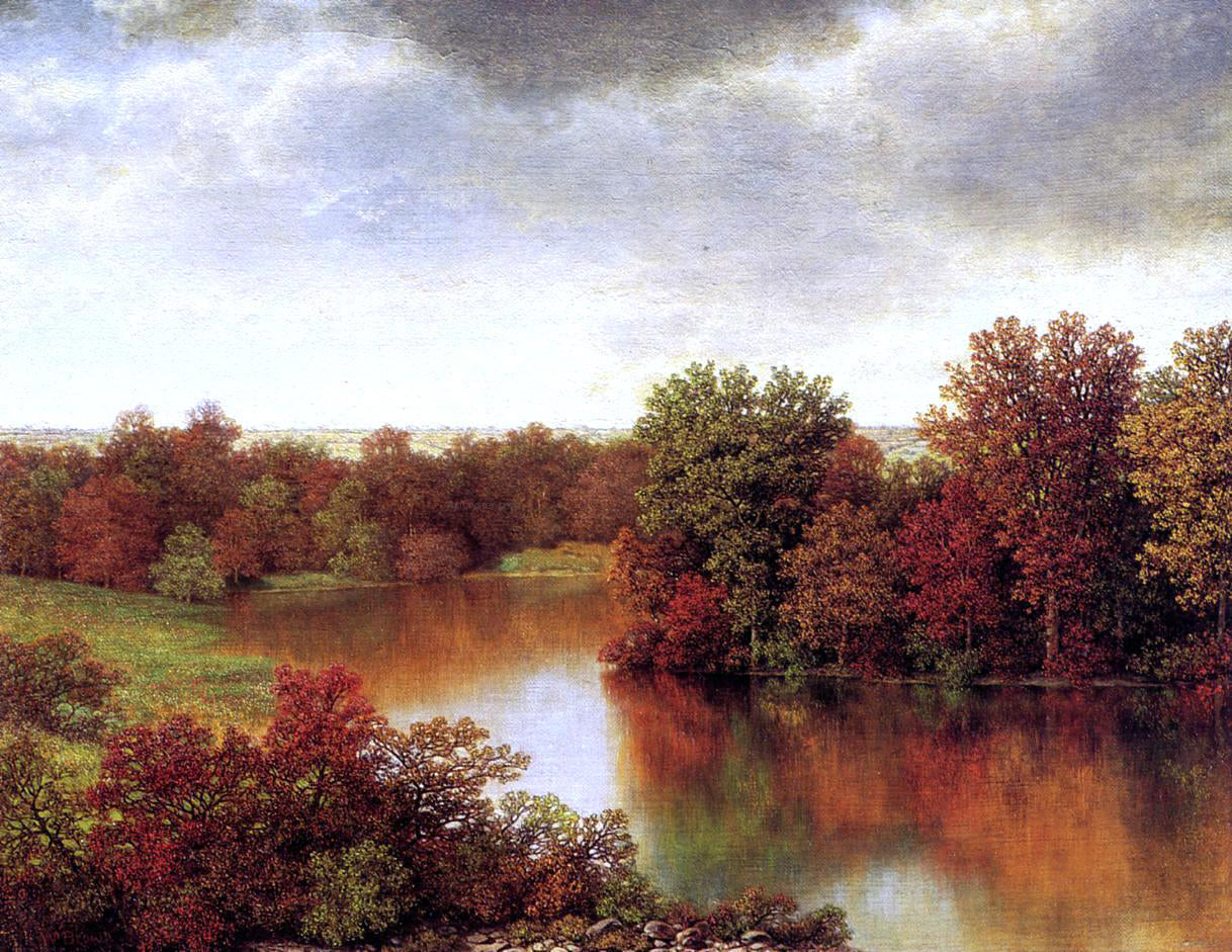 William Mason Brown Bend in the River - Hand Painted Oil Painting