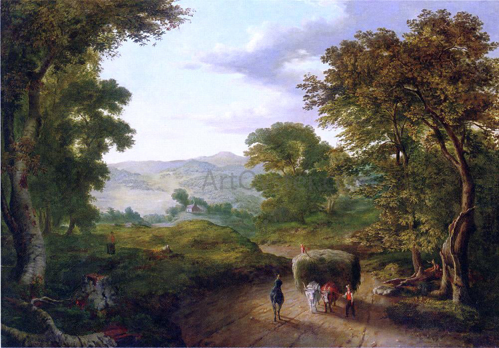 George Inness Berkshire Hills - Hand Painted Oil Painting