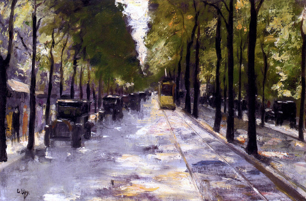 Lessur Ury Berlin Street - Hand Painted Oil Painting