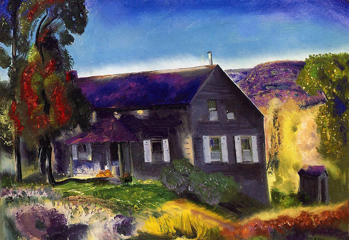  George Wesley Bellows Black House - Hand Painted Oil Painting