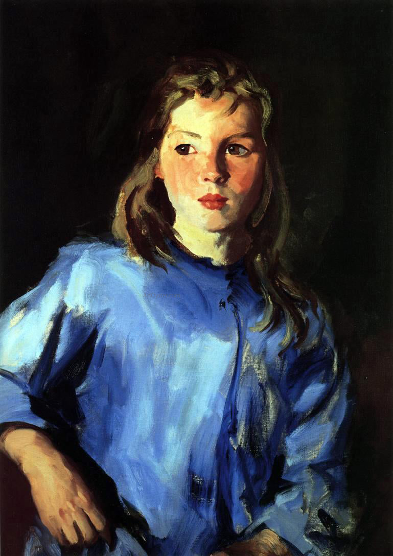 Robert Henri Blond Bridget Lavelle - Hand Painted Oil Painting