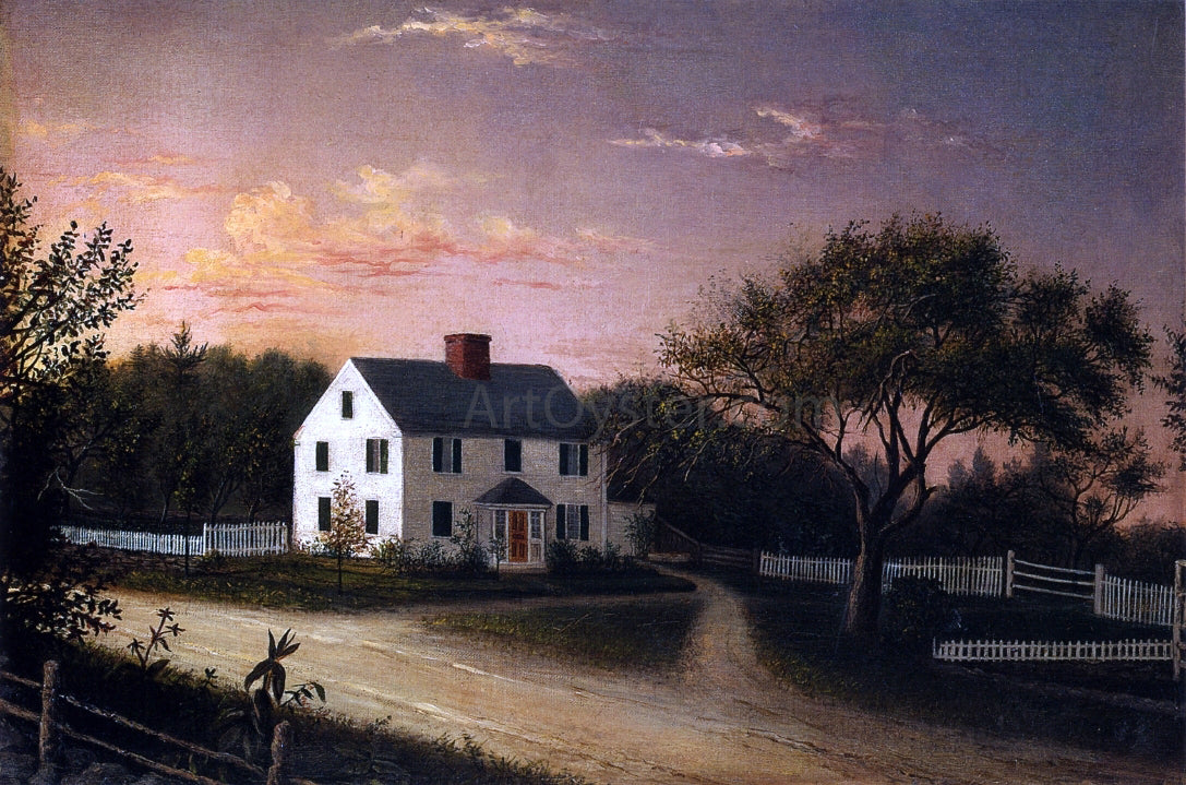 Mary Blood Mellen Blood Family Homestead - Hand Painted Oil Painting