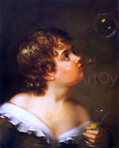 Charles Bird King Blowing Bubbles - Hand Painted Oil Painting
