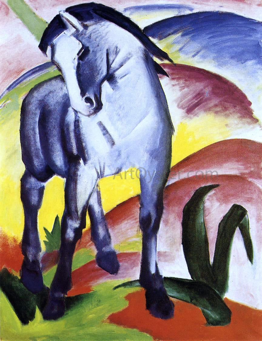Franz Marc Blue Horse I - Hand Painted Oil Painting