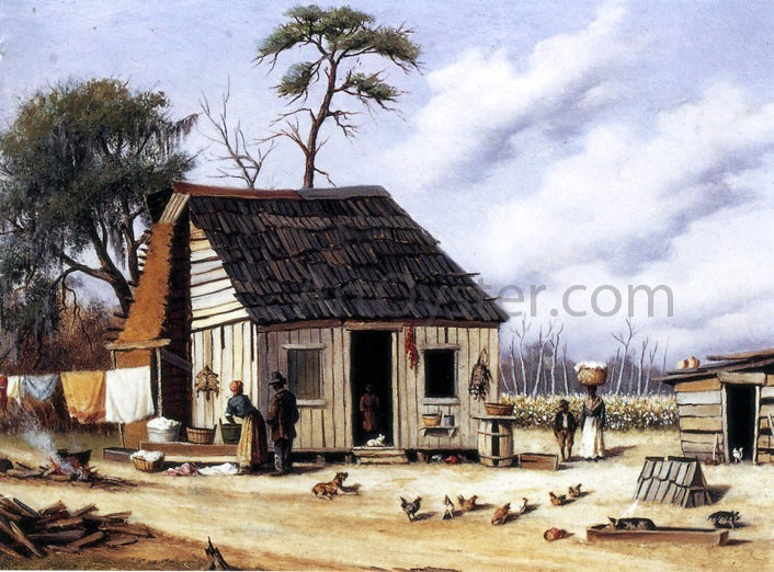 William Aiken Walker Board and Batten Northern South Carolina Cabin - Hand Painted Oil Painting