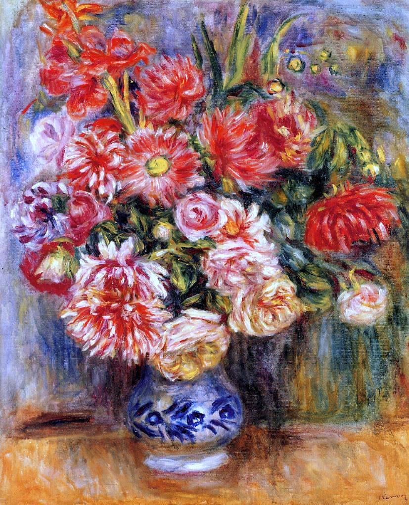 Pierre Auguste Renoir Bouquet - Hand Painted Oil Painting