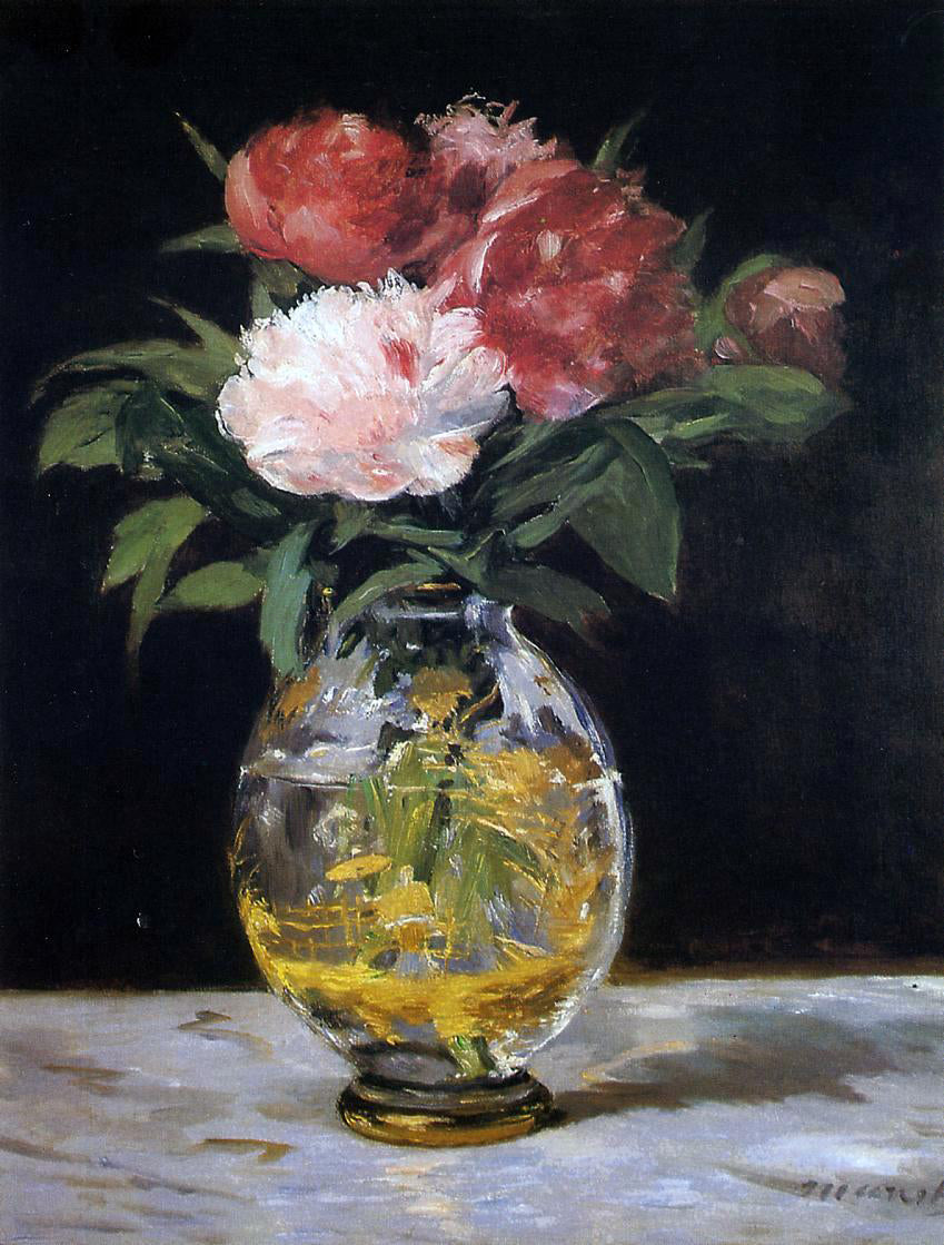 Edouard Manet Bouquet of Flowers - Hand Painted Oil Painting