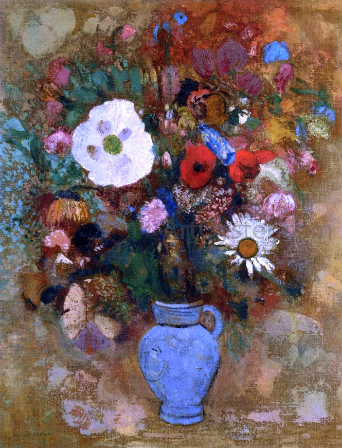 Odilon Redon Bouquet of Flowers - Hand Painted Oil Painting