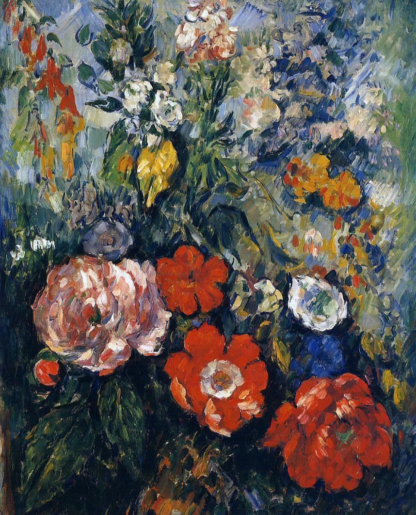  Paul Cezanne Bouquet of Flowers - Hand Painted Oil Painting