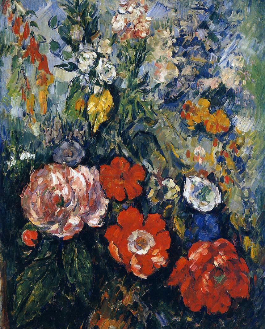 Paul Cezanne Bouquet of Flowers - Hand Painted Oil Painting