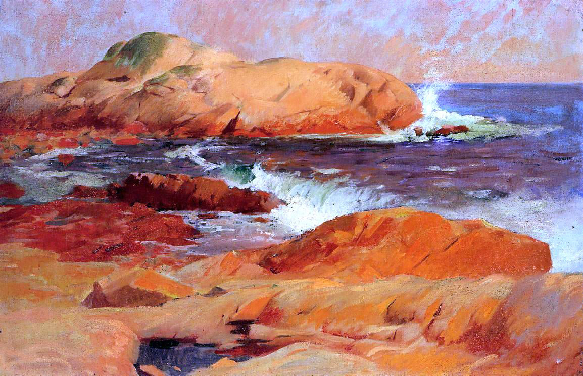 Frank Duveneck Brace's Rock - Hand Painted Oil Painting