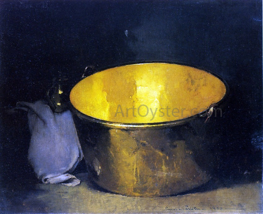 Emil Carlsen Brass and Copper - Hand Painted Oil Painting