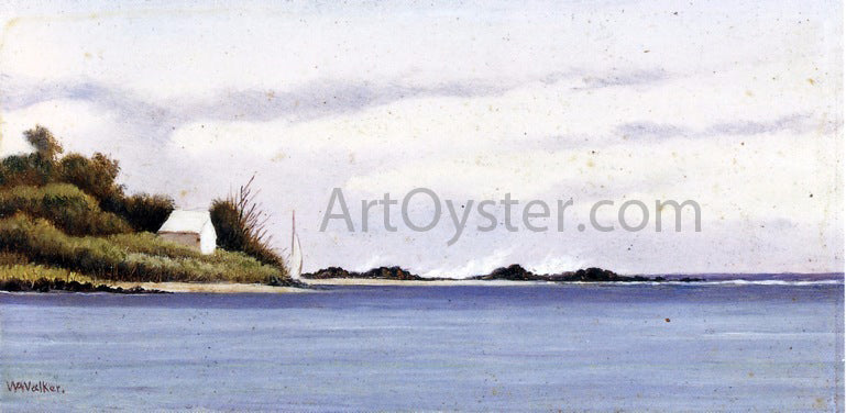 William Aiken Walker Breakers in Florida - Hand Painted Oil Painting