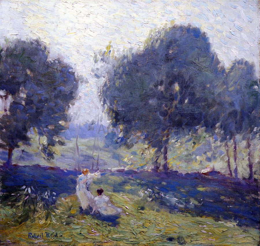 Robert Lewis Reid Breezy Day - Hand Painted Oil Painting