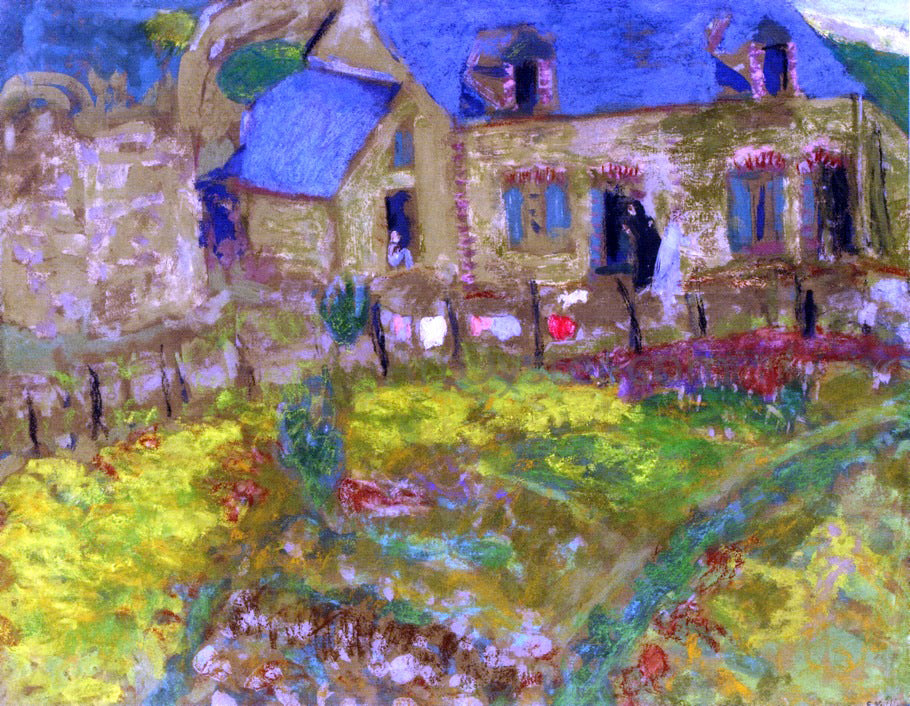 Edouard Vuillard Breton House - Hand Painted Oil Painting