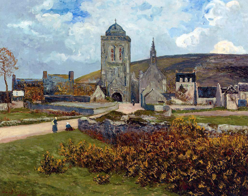 Maxime Maufra Breton Landscape - Hand Painted Oil Painting