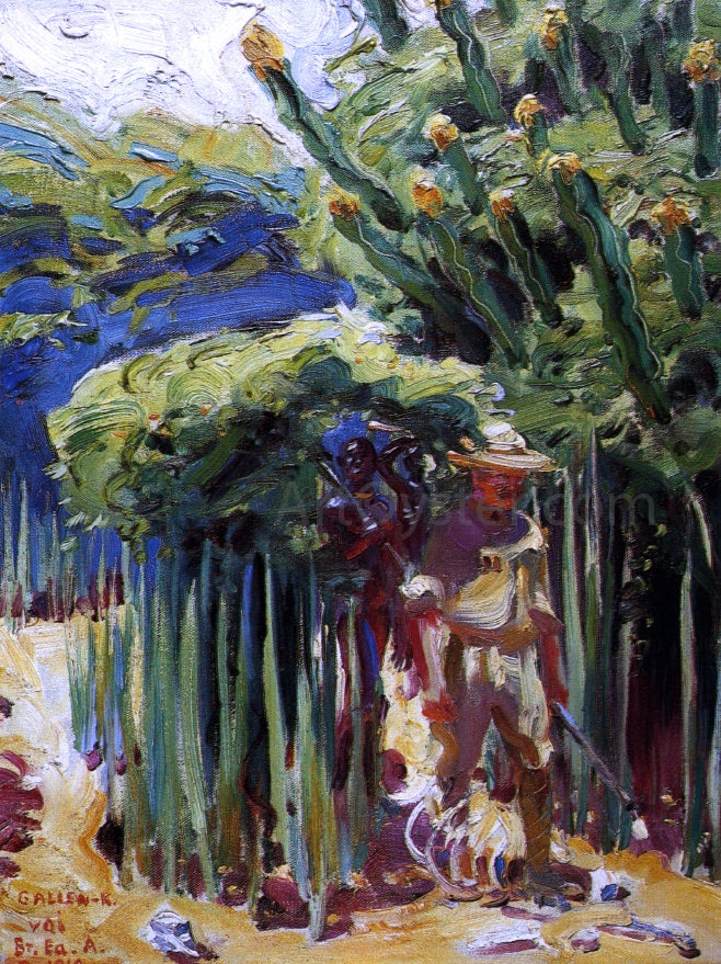 Akseli Gallen-Kallela British East Africa - Hand Painted Oil Painting