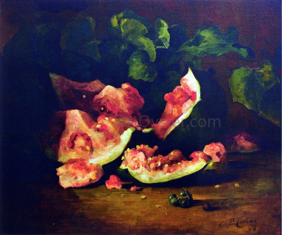 Charles Ethan Porter Broken Watermelon - Hand Painted Oil Painting