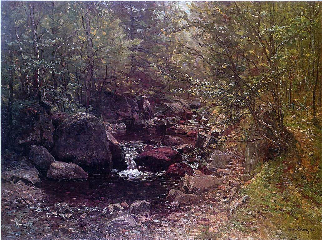 John Joseph Enneking Brook in Spring - Hand Painted Oil Painting