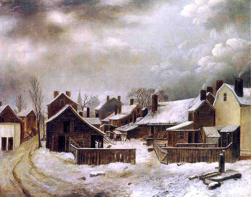 Seymour Joseph Guy Brooklyn in Winter - Hand Painted Oil Painting