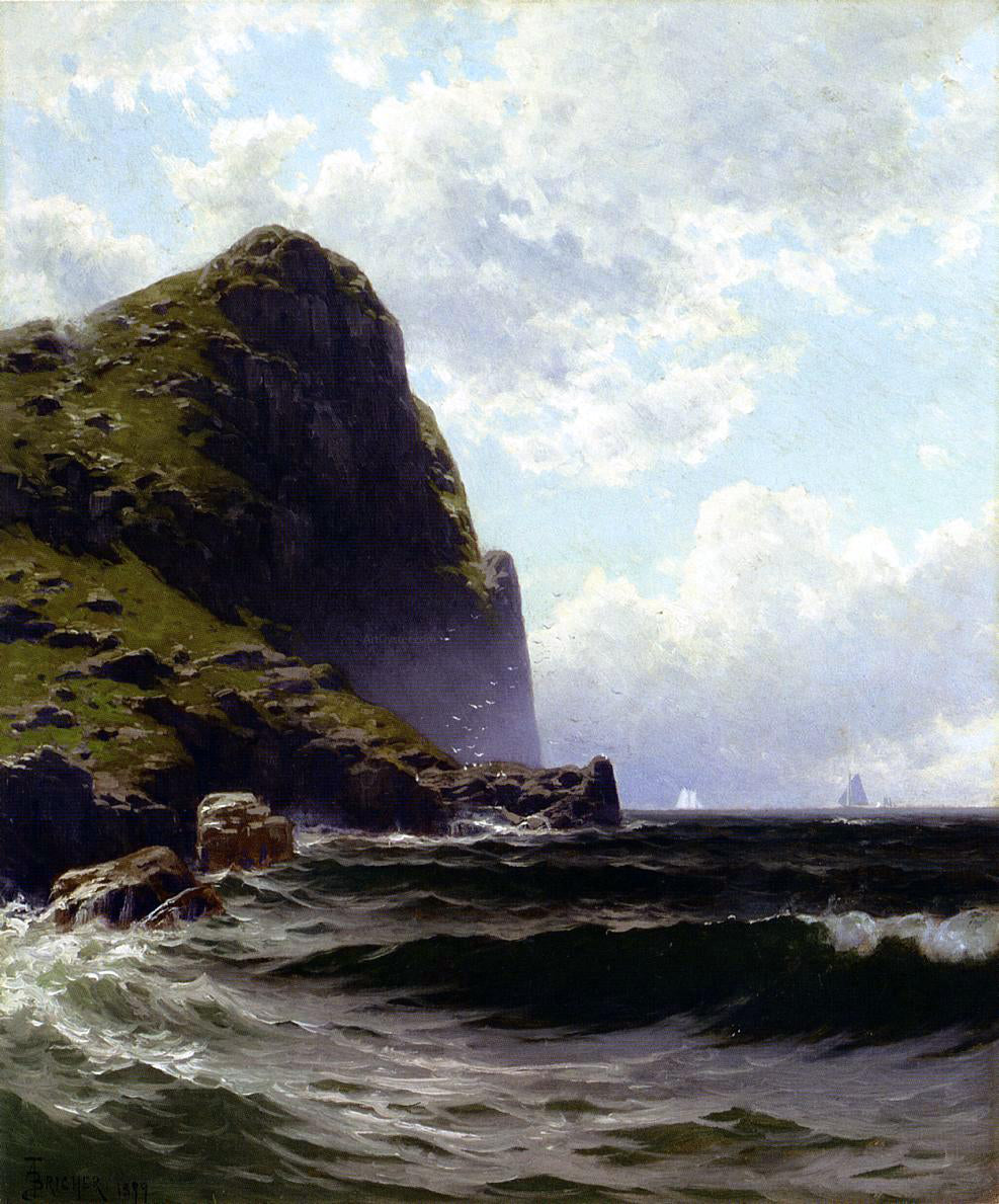 Alfred Thompson Bricher Brundith Head, Grand Manan - Hand Painted Oil Painting