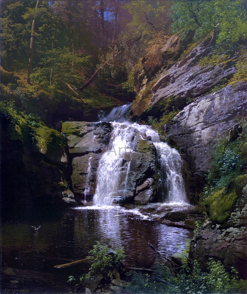 Herman Herzog Buck Hills Falls (Pennsylvania) - Hand Painted Oil Painting