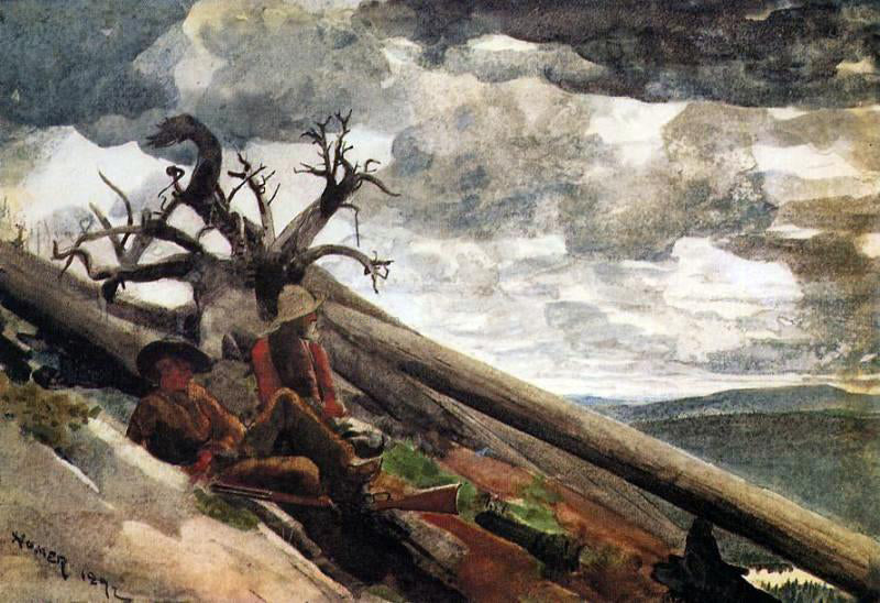 Winslow Homer Burnt Mountain - Hand Painted Oil Painting