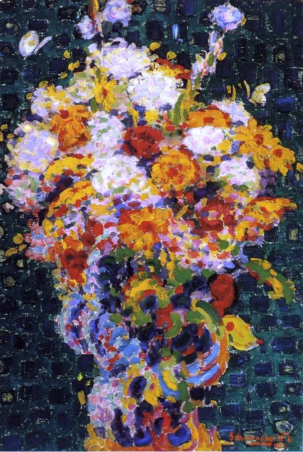 William Emile Schumacher Butterflies - Hand Painted Oil Painting