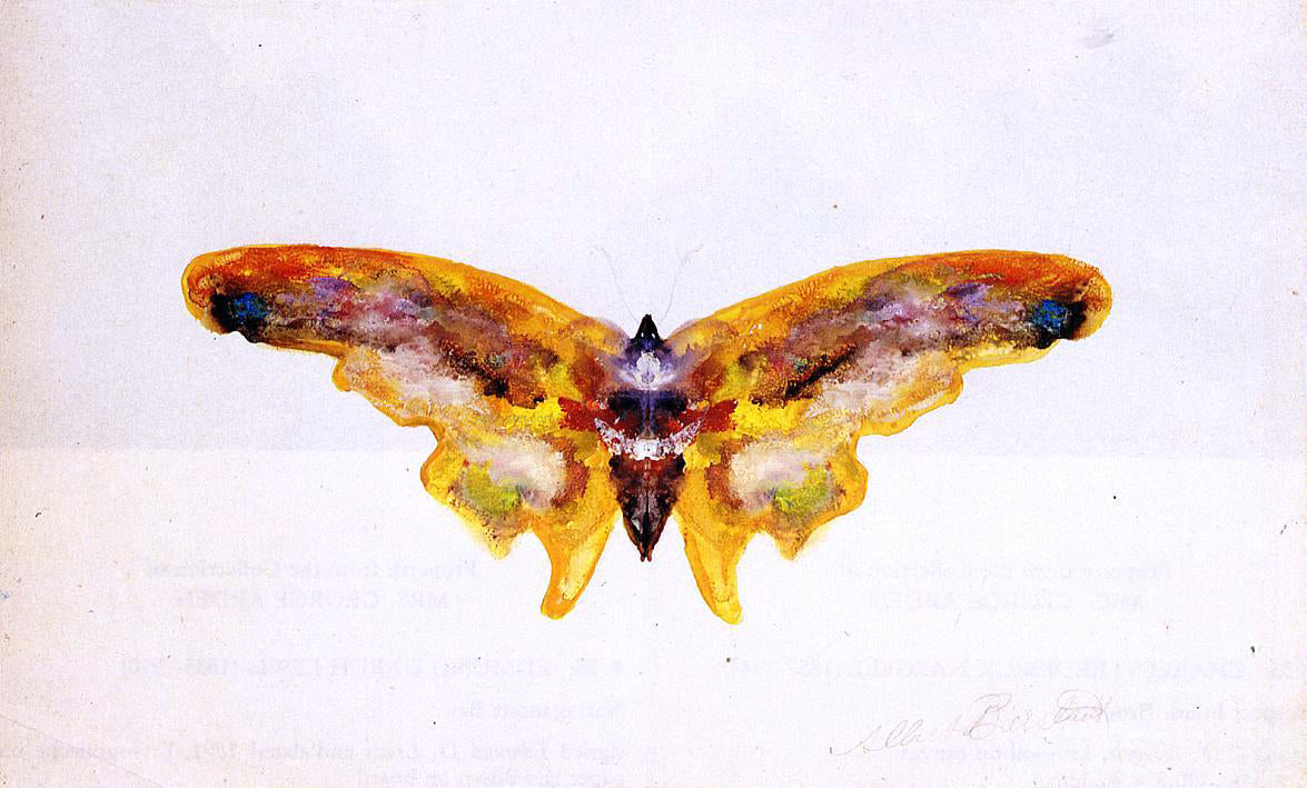 Albert Bierstadt The Butterfly - Hand Painted Oil Painting