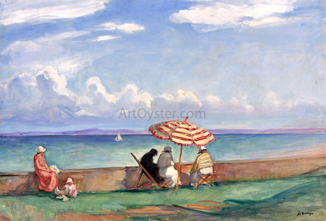 Henri Lebasque By the Sea - Hand Painted Oil Painting