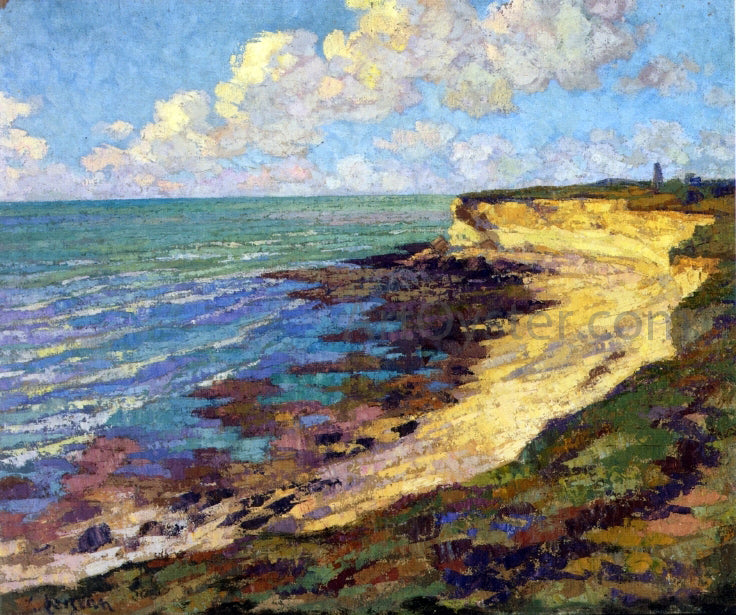 Gustave Loiseau By the Sea - Hand Painted Oil Painting