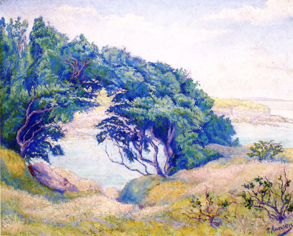  Paul Ranson By the Sea, Brittany - Hand Painted Oil Painting