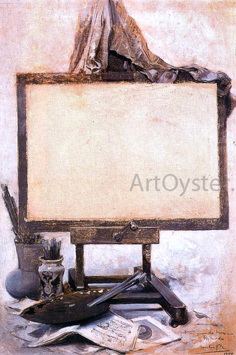 Cecilio Pla y Gallardo Caballete - Hand Painted Oil Painting