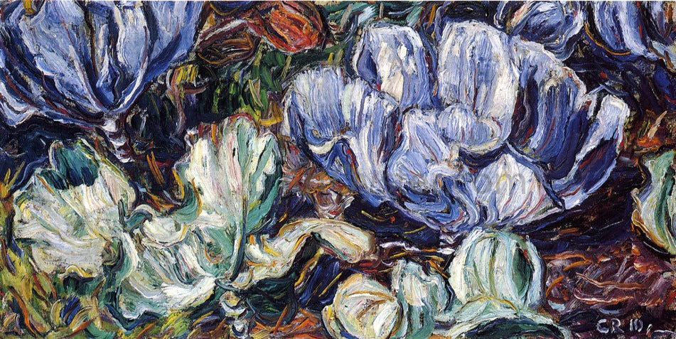 Christian Rohlfs Cabbages - Hand Painted Oil Painting