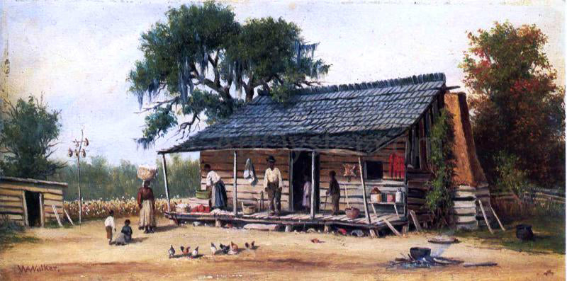 William Aiken Walker A Cabin - Hand Painted Oil Painting