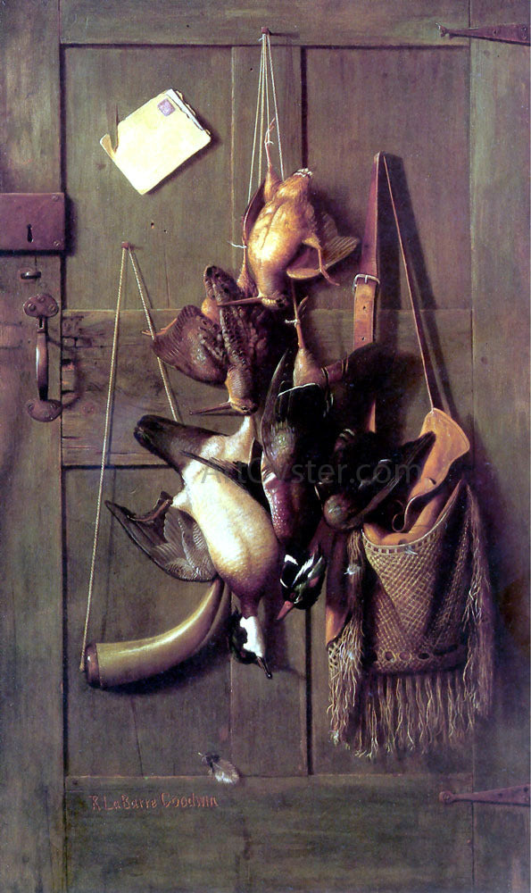 Richard La Barre Goodwin Cabin Door Still Life - Hand Painted Oil Painting