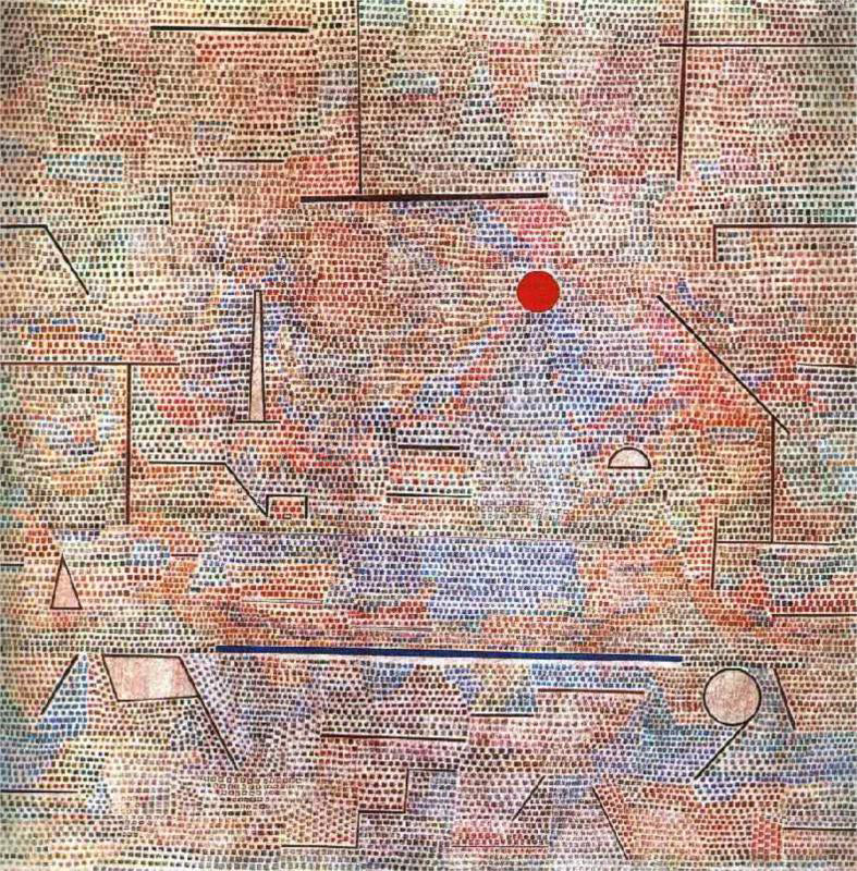 Paul Klee Cacodemonic - Hand Painted Oil Painting