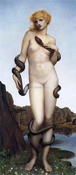 Evelyn De Morgan Cadmus and Harmonia - Hand Painted Oil Painting